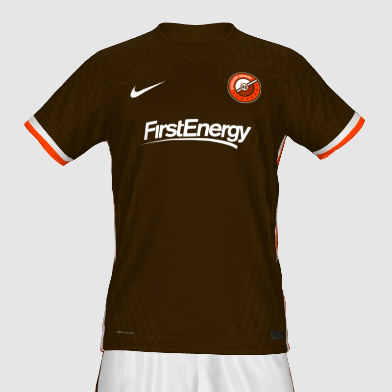 Browns Soccer Kit (NFL) PES Master Kit Creator Showcase