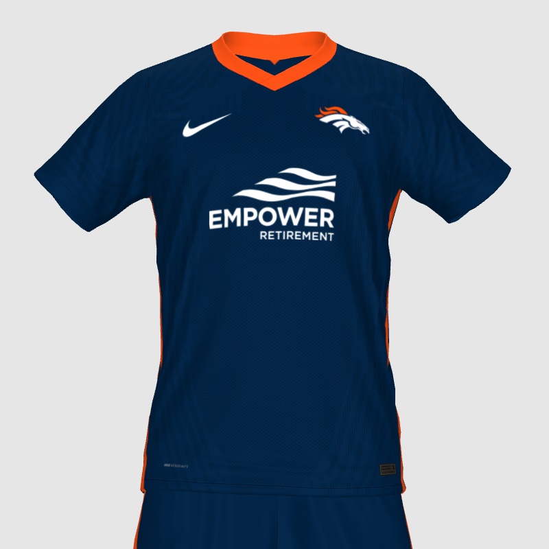 Broncos Soccer Kit (NFL) PES Master Kit Creator Showcase