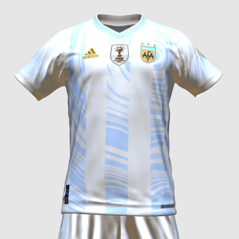 Argentina Copa America Home Kit - PES Master Kit Creator Showcase