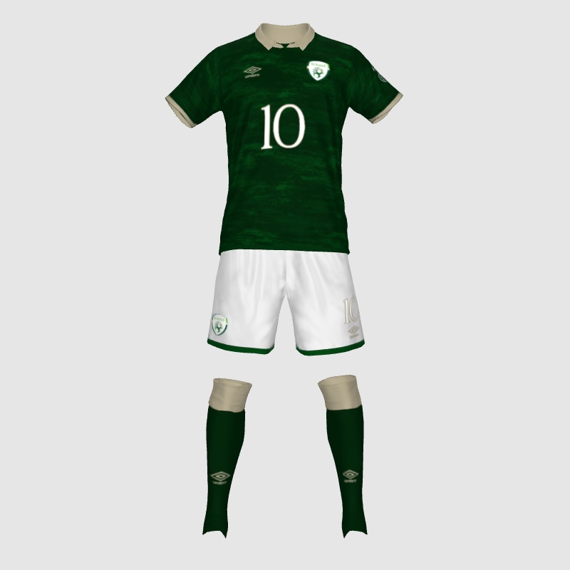 Ireland Home Concept Jersey PES Master Kit Creator Showcase