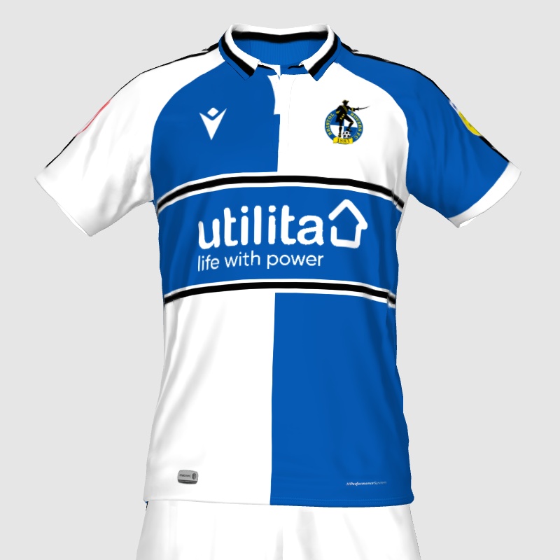Bristol Rovers 2122 (H) PES Master Kit Creator Showcase