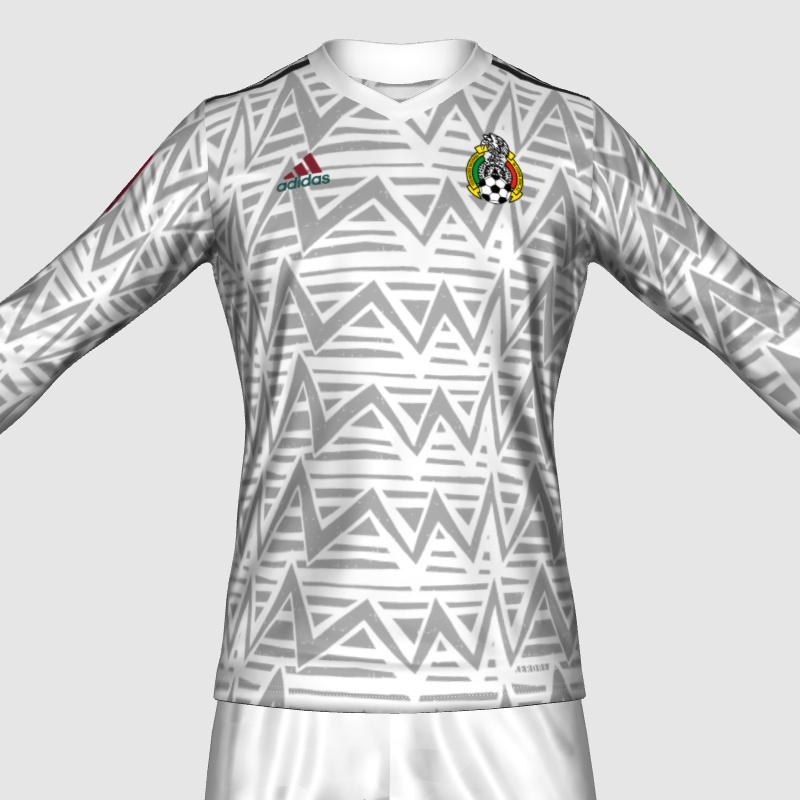 concepto uniforme mexico portero mundial 2022 PES Master Kit Creator Showcase