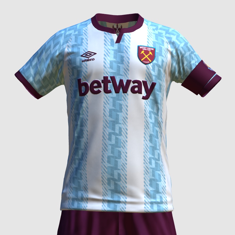 WEST HAM AWAY PES Master Kit Creator Showcase