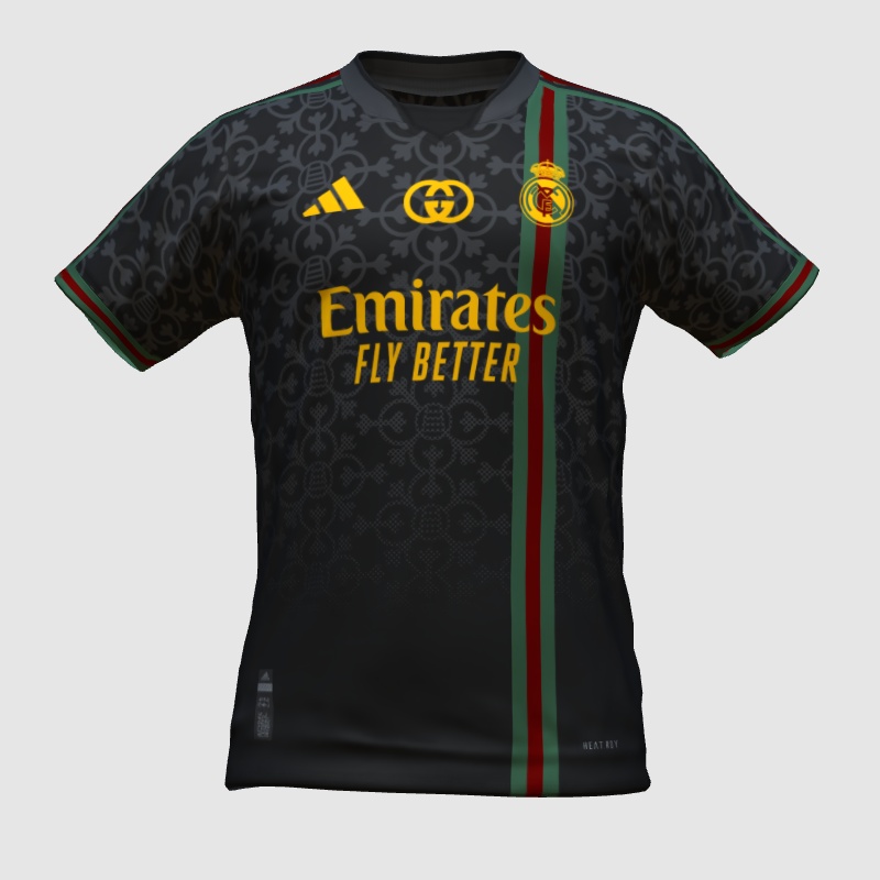 Real Madrid 4th Kit Adidas x Gucci PES Master Kit Creator Showcase