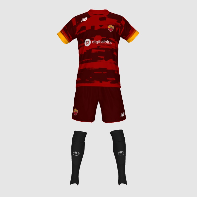 Kits Fantasy As Roma 2022 - PES Master Kit Creator Showcase