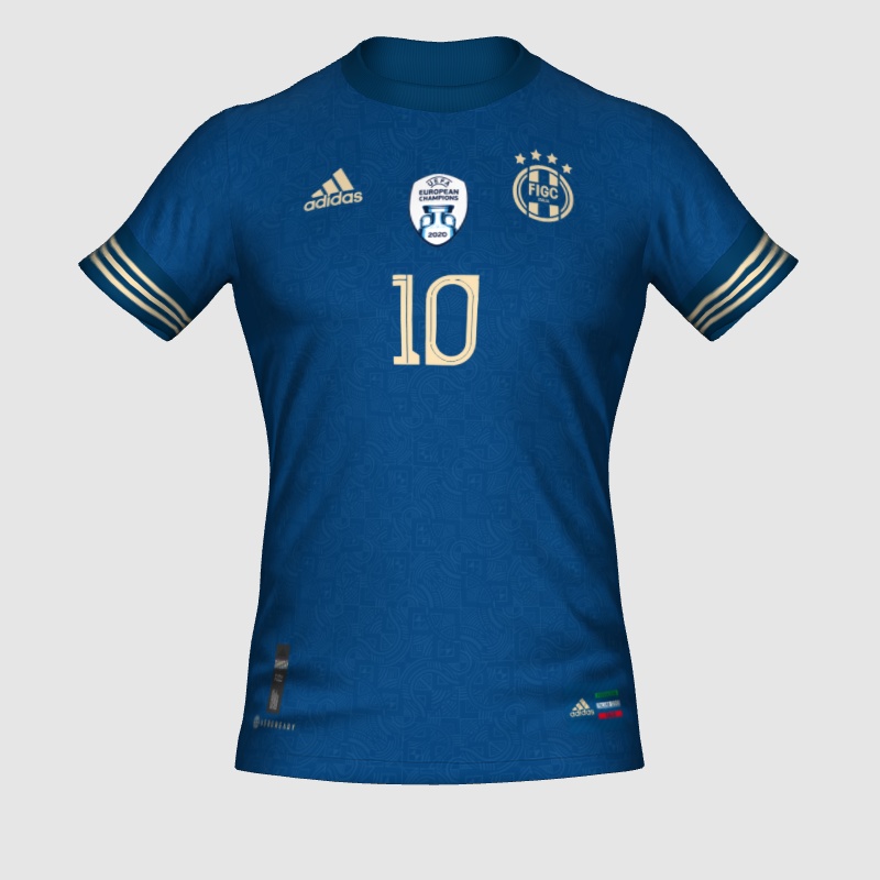 Italy 22/23 Home Kit Concept PES Master Kit Creator Showcase