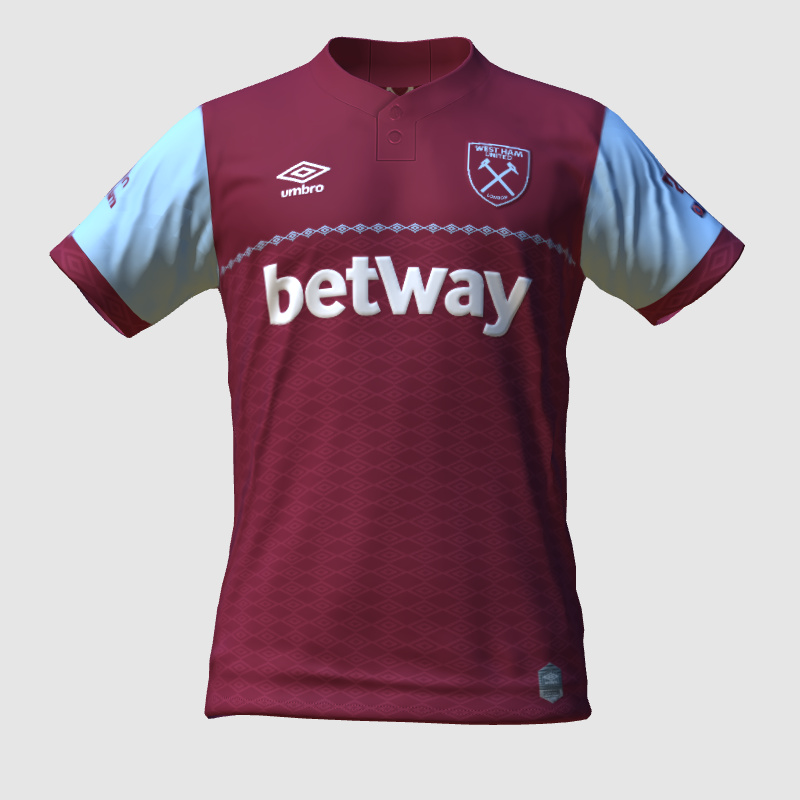 West Ham Home PES Master Kit Creator Showcase