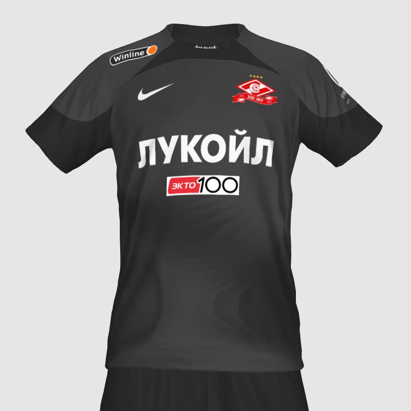 Spartak Moscow gk black 2223 PES Master Kit Creator Showcase