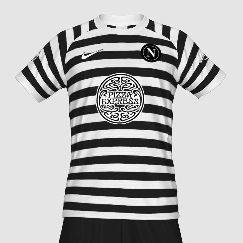 Napoli X Pizza Express Uniform PES Master Kit Creator Showcase