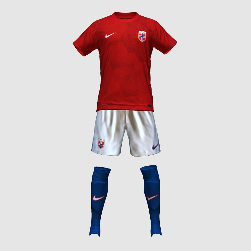 Norway 2022/2023 Home Kit PES Master Kit Creator Showcase