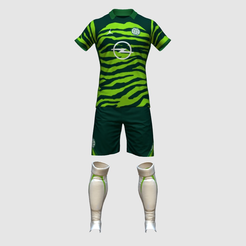 GREEN WORLD JERSEY PES Master Kit Creator Showcase