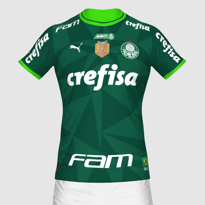 KIT HOME PALMEIRAS 2023/24 PES Master Kit Creator Showcase
