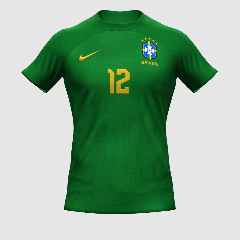 Brazil Concept GK2 Kit 24-25 - PES Master Kit Creator Showcase