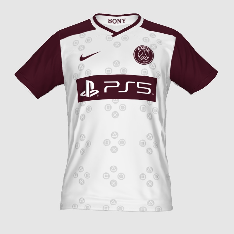 PSG AWAY JERSEY SONY PLAYSTATION 5 SPECIAL EDITION PES Master Kit
