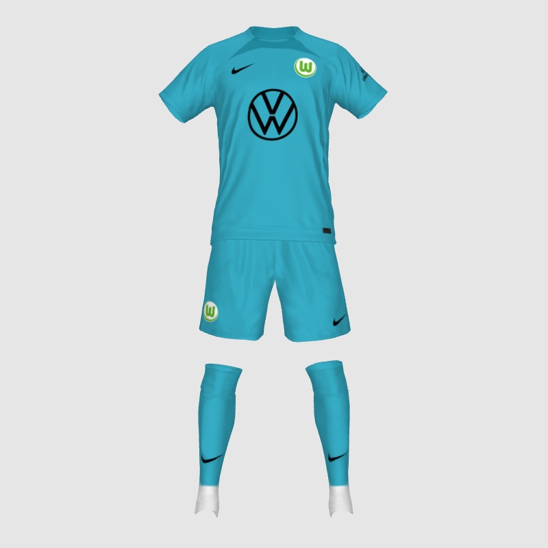 VfL Wolfsburg 2022/23 PES Master Kit Creator Showcase