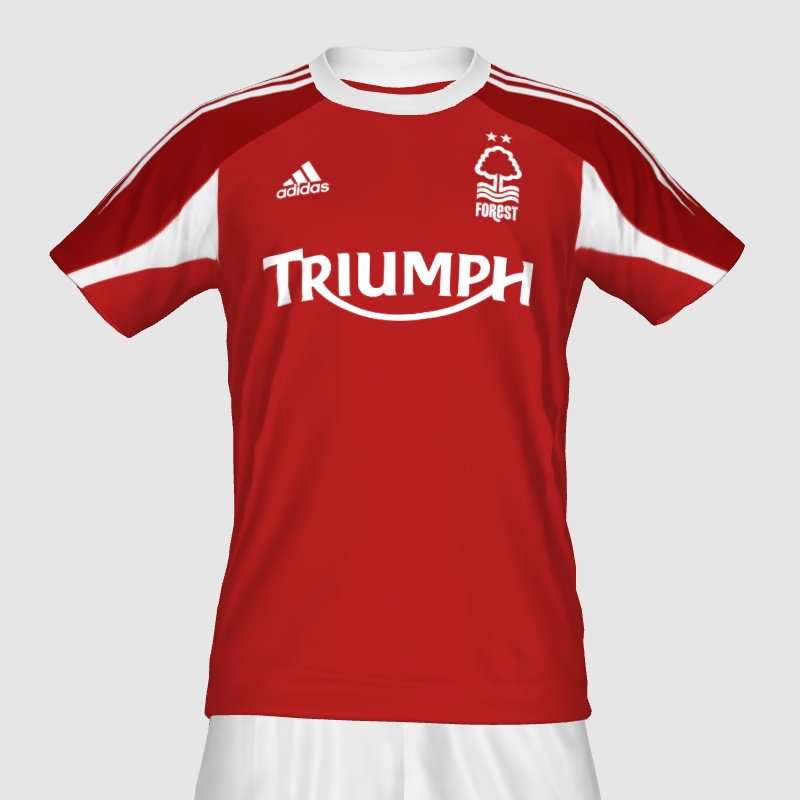 Nottingham Forest FC concept kit PES Master Kit Creator Showcase
