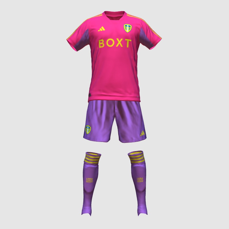 Leeds GK2 23/24 PES Master Kit Creator Showcase