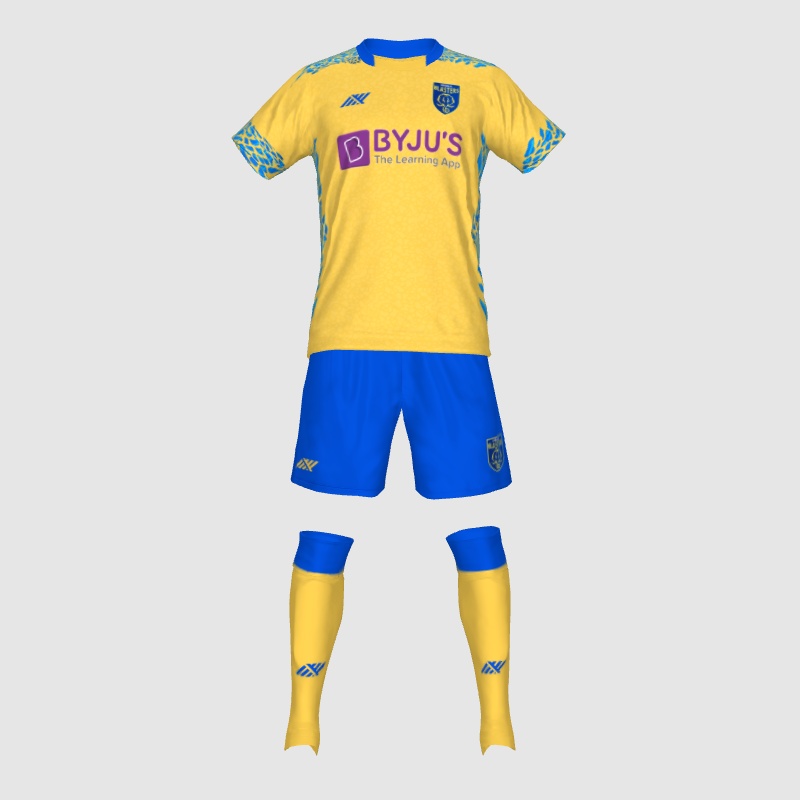 Kerala Blasters Home 2023/24 PES Master Kit Creator Showcase