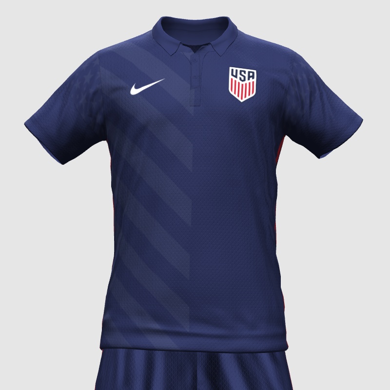 USA Away Concept - PES Master Kit Creator Showcase