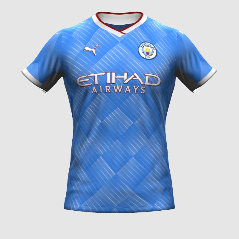 ManCity home Kit concept 2 - PES Master Kit Creator Showcase
