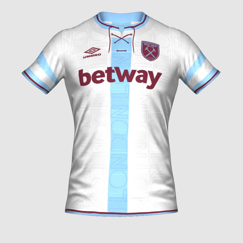 West Ham Classy away PES Master Kit Creator Showcase