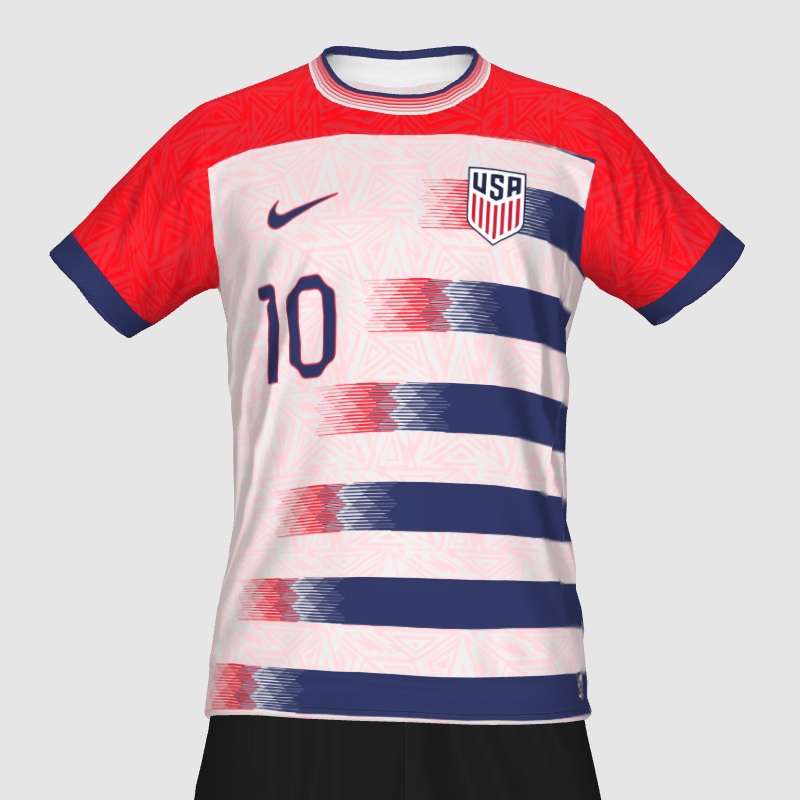 USA Home Kit Concept /W Pulisic - PES Master Kit Creator Showcase