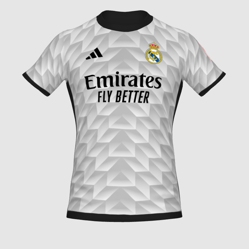 Real Madrid Home Kit 2024/25 PES Master Kit Creator Showcase
