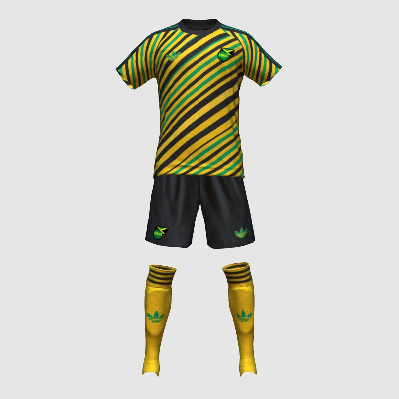 Jamaica Retro Kit 2024 - PES Master Kit Creator Showcase