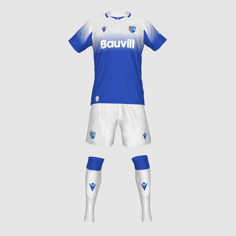 Gillingham Home 23/24 Concept - PES Master Kit Creator Showcase