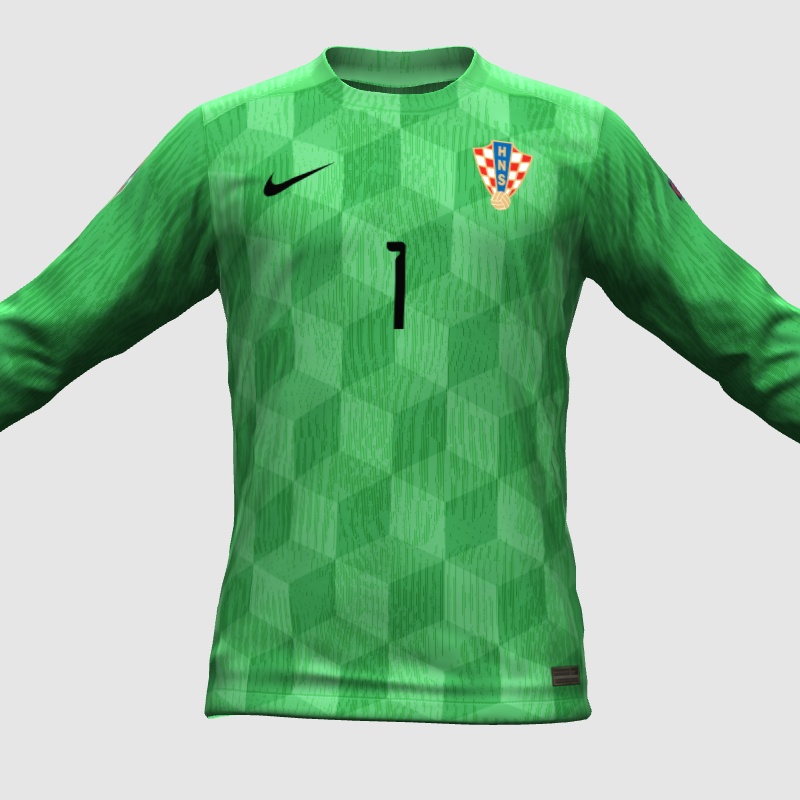 croatia goalkeeper kit