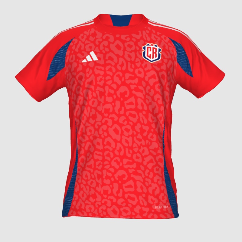 COSTA RICA CONCEPT HOME COPA AMERICA 24 - PES Master Kit Creator Showcase