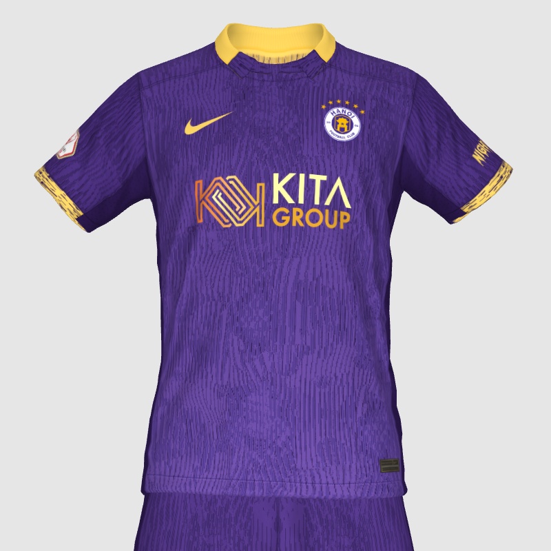 Ha Noi FC Home Jersey 2024 Nike Template PES Master Kit Creator