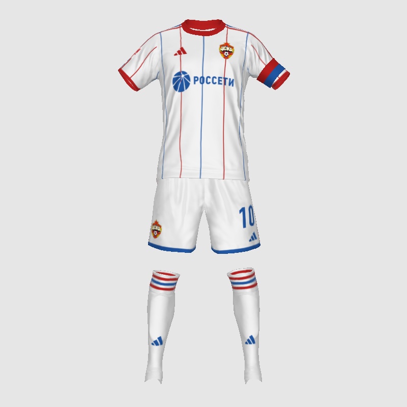 CSKA Moscow away kit - PES Master Kit Creator Showcase