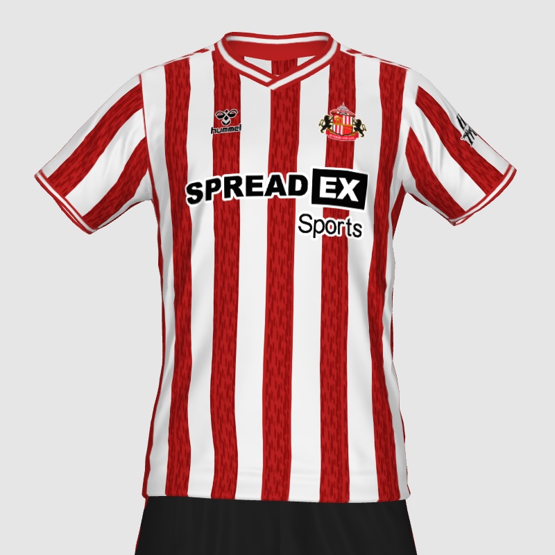 Sunderland home 2025 PES Master Kit Creator Showcase