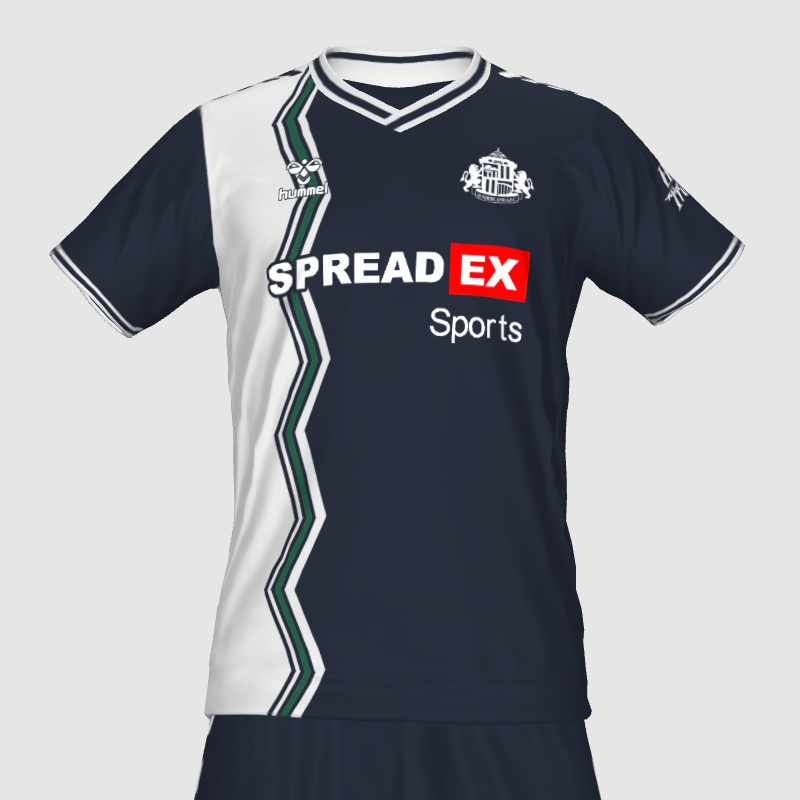 Sunderland away 2025 concept PES Master Kit Creator Showcase