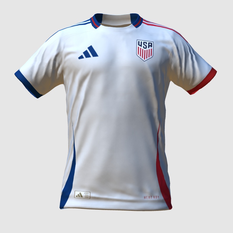 USA × Adidas home concept - PES Master Kit Creator Showcase