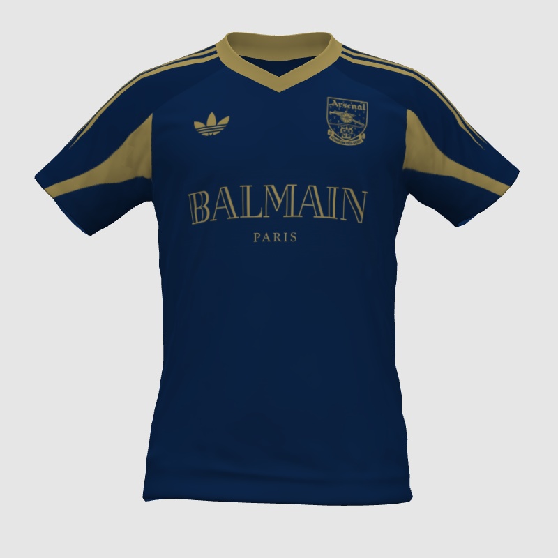 Arsenal X Balmain concept - PES Master Kit Creator Showcase